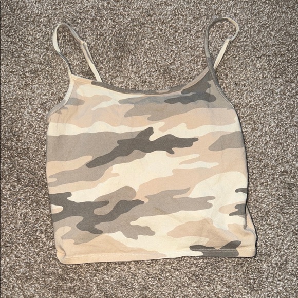 American Eagle Outfitters Tops - American Eagle Outfitters Camouflage Camisole